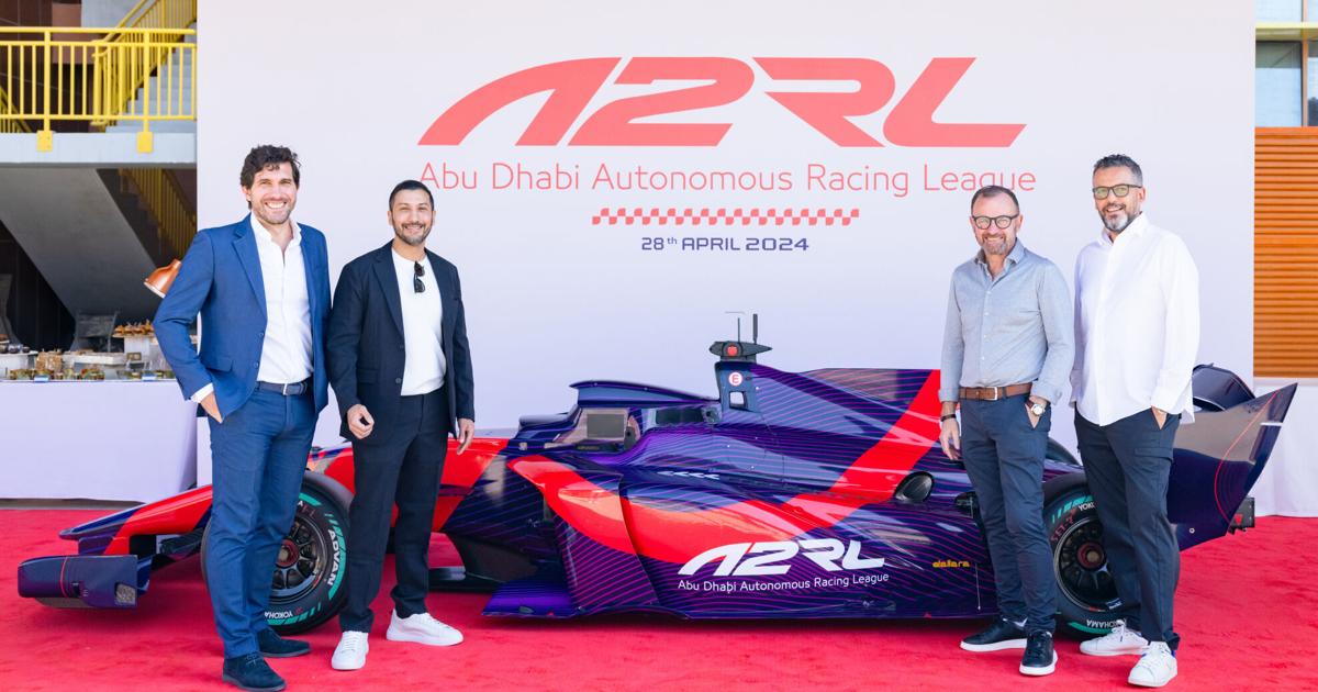 ASPIRE’s A2RL Debuts Autonomous Racing Car in Abu Dhabi