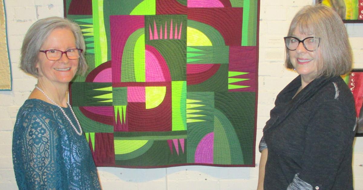 Fabric art on display at Hammond Regional Arts Center