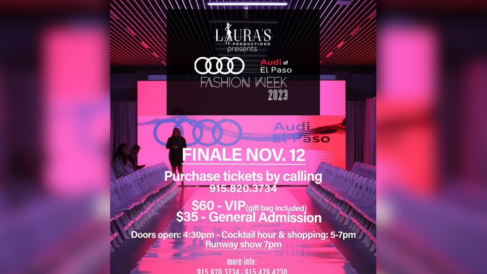 Audi of El Paso Fashion Week returns with 15  store showcase