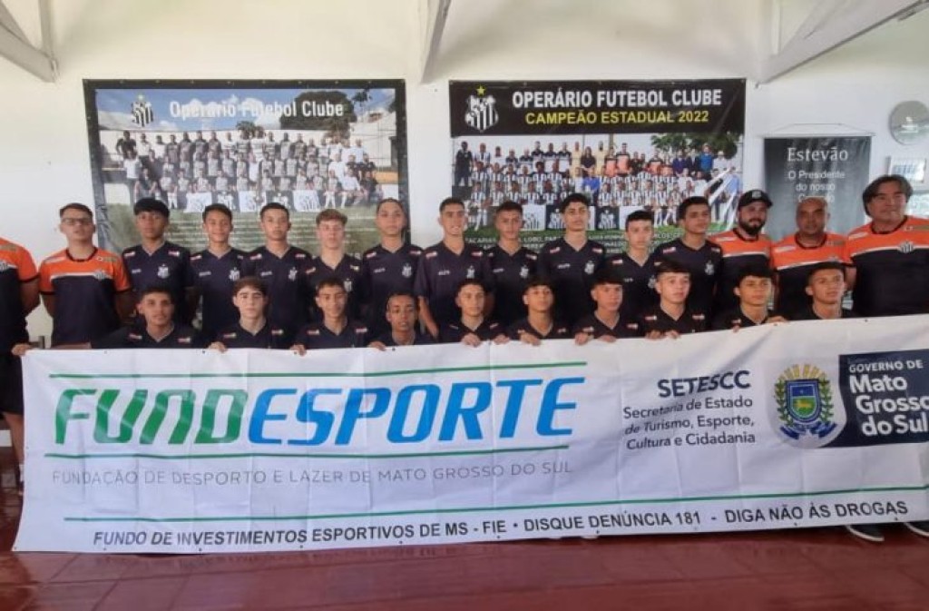 Operário representa MS na Copa Brasileirinho Internacional Sub-15 de futebol e estreia hoje – Ponta Porã Informa – Notícias de Ponta Porã – MS e Pedro Juan Caballero