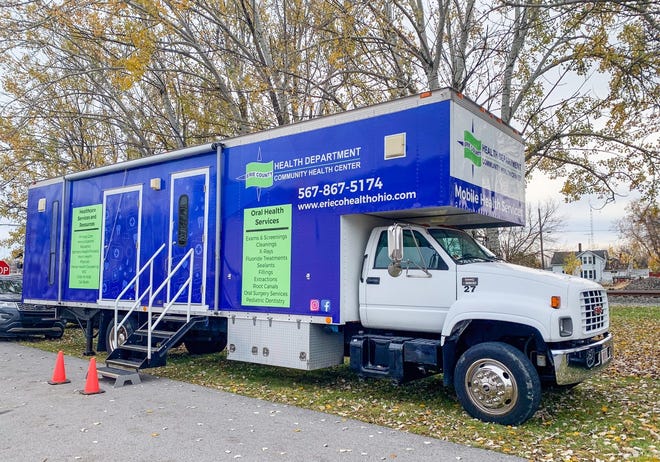 Food pantry adds client services with mobile health care unit on site