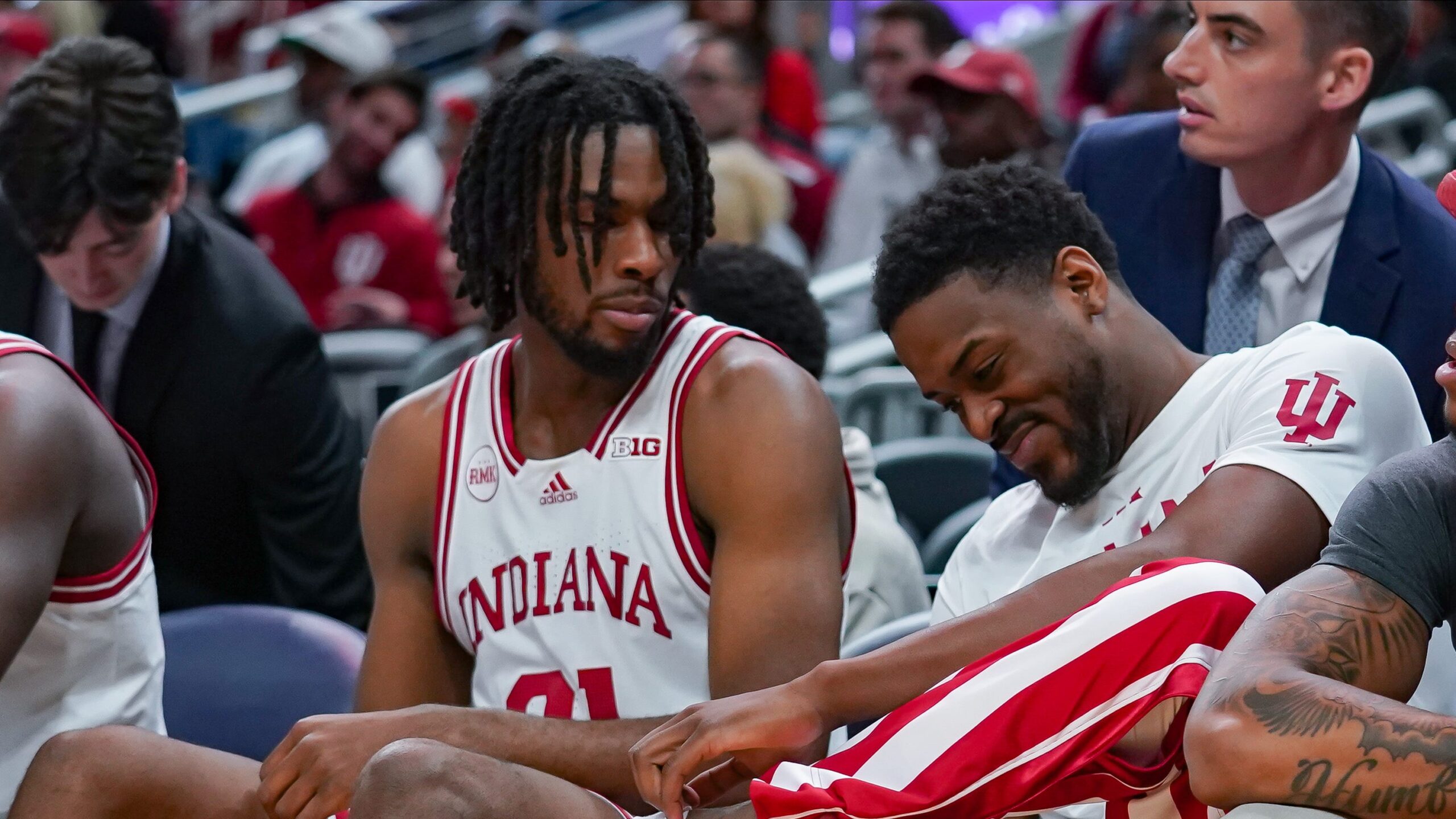 Indiana basketball ‘evaluating’ Xavier Johnson ahead of Big Ten opener vs. Maryland