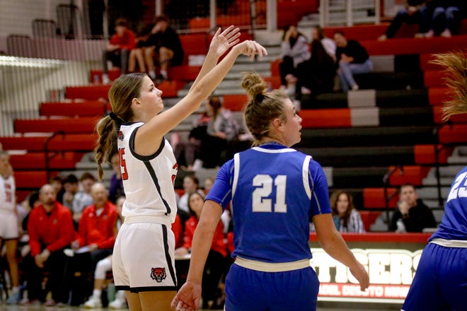 See photos as ADM girls basketball takes on Van Meter