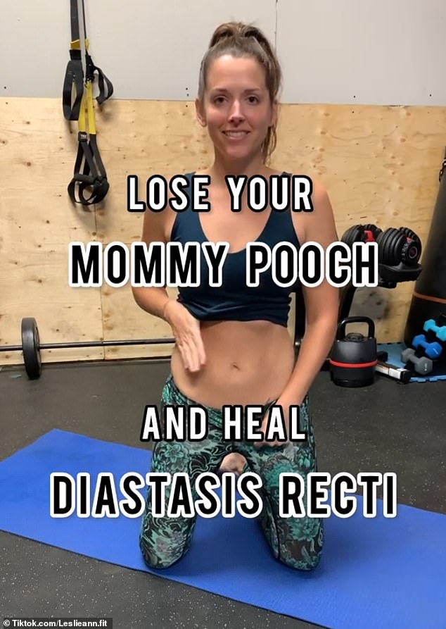 I’m a postpartum trainer – I lost my ‘mom pooch’ with three exercises