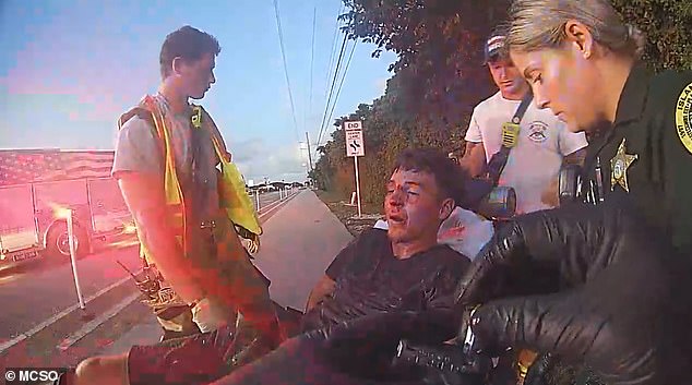 Bodycam shows Florida cops repeatedly tase injured car wreck passenger