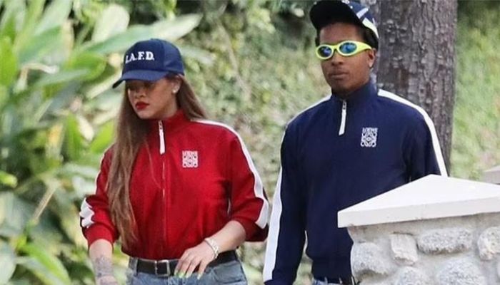 Rihanna, A$AP Rocky’s Family Park Outing in LA Despite Gun Charges