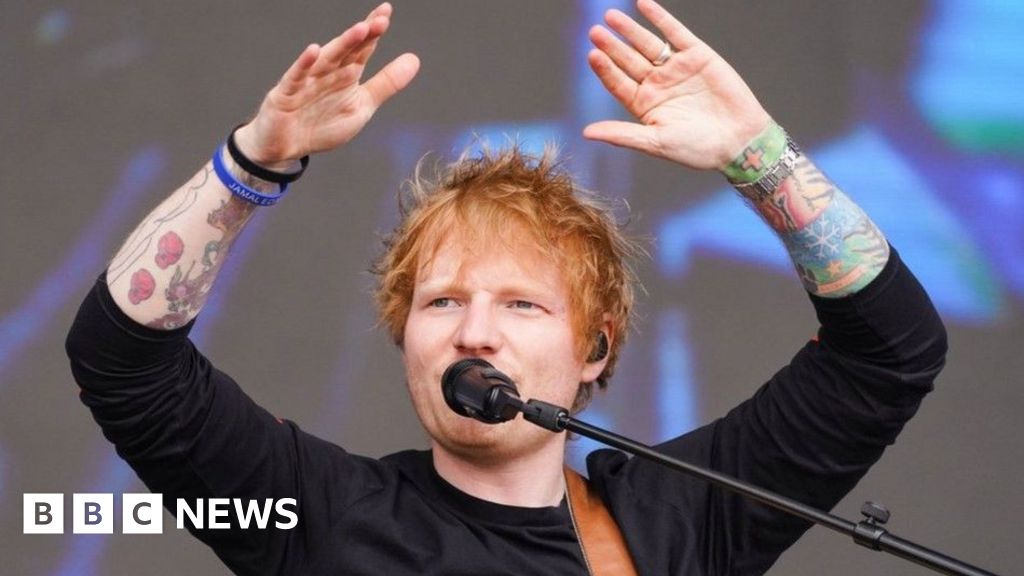 Ed Sheeran: Donegal pupils star in singer’s music video