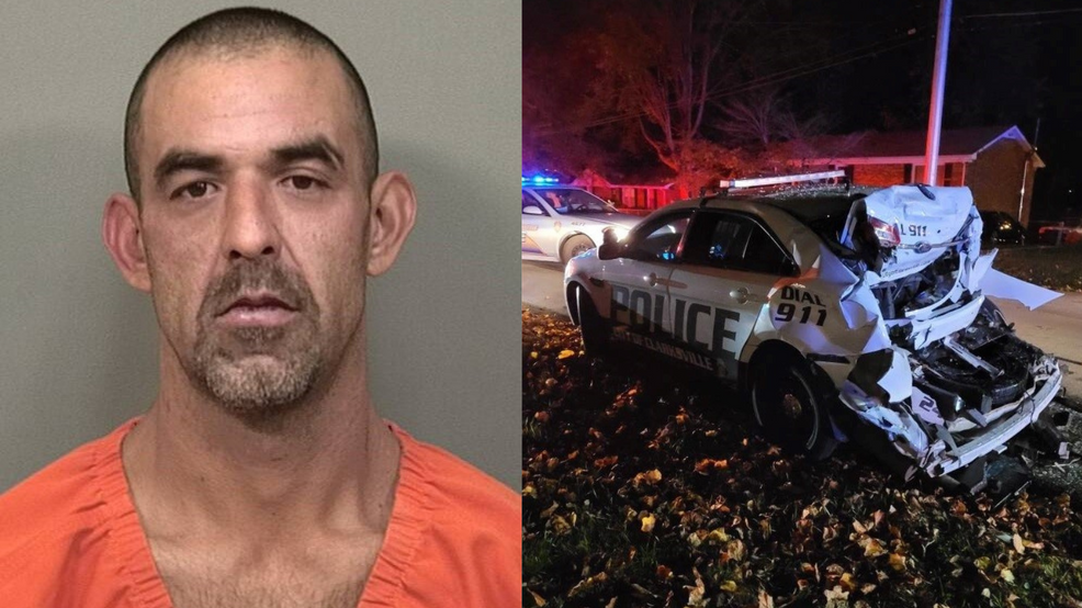 Clarksville man accused of ramming police car during Halloween night arrest