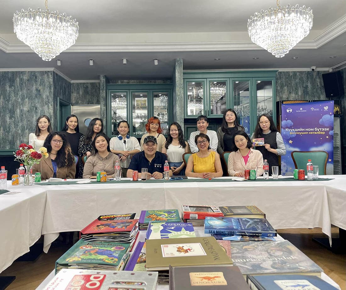 Investing in Creators to Promote Children’s Literature in Mongolia