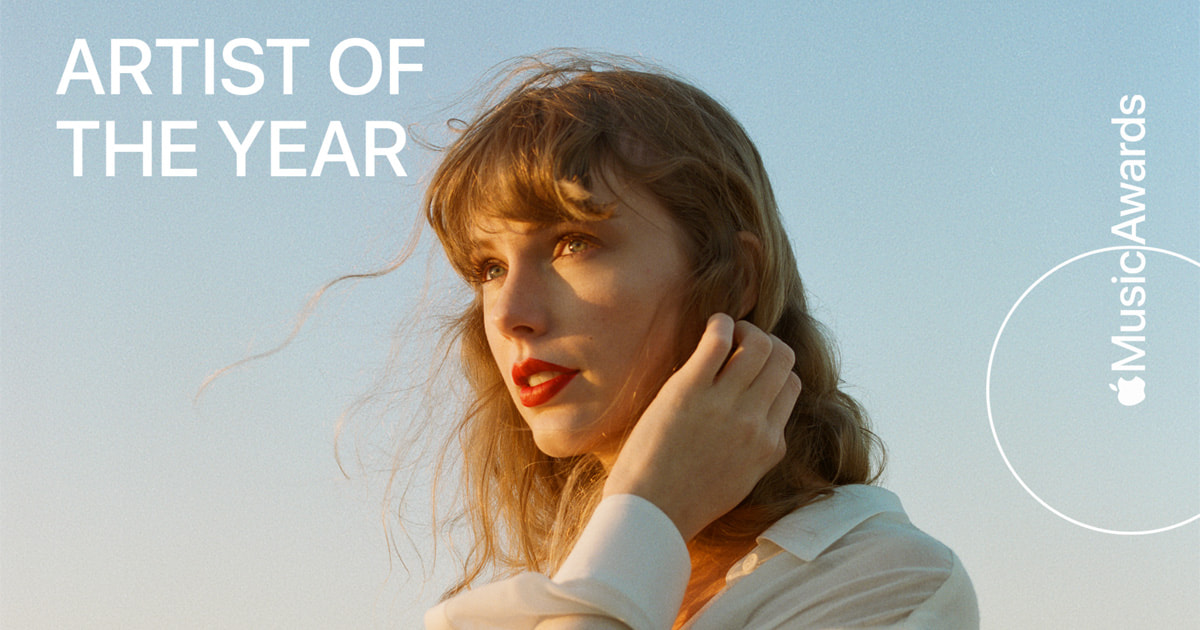 Taylor Swift is Apple Music’s Artist of the Year for 2023