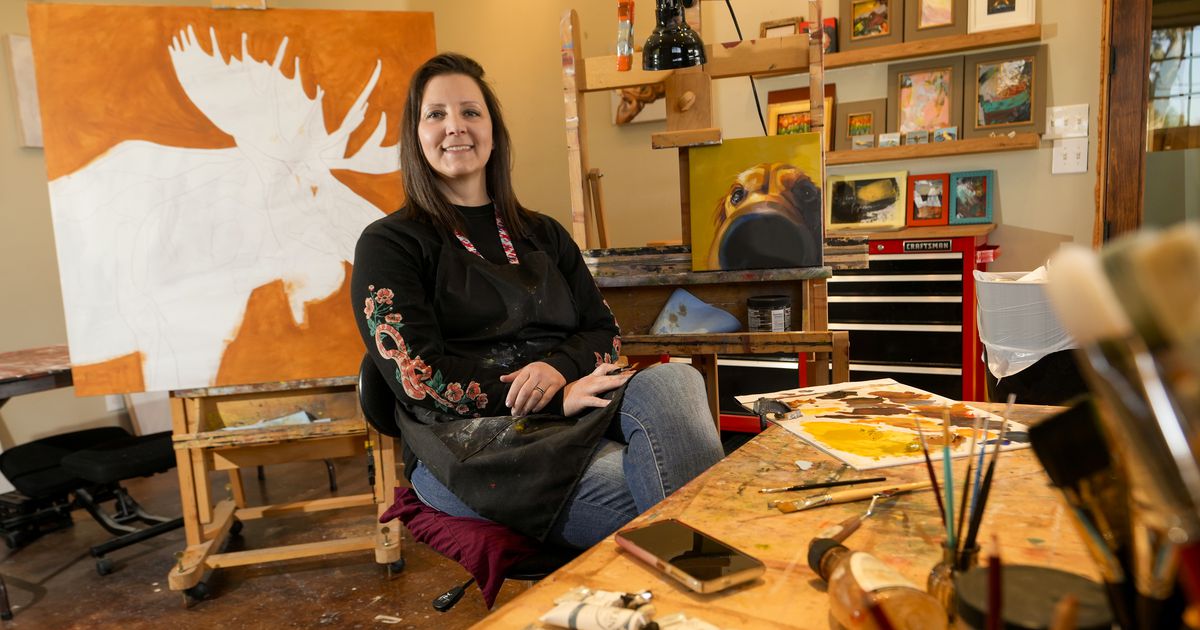 On Utah Masters tour, artists open studios to show people where they create