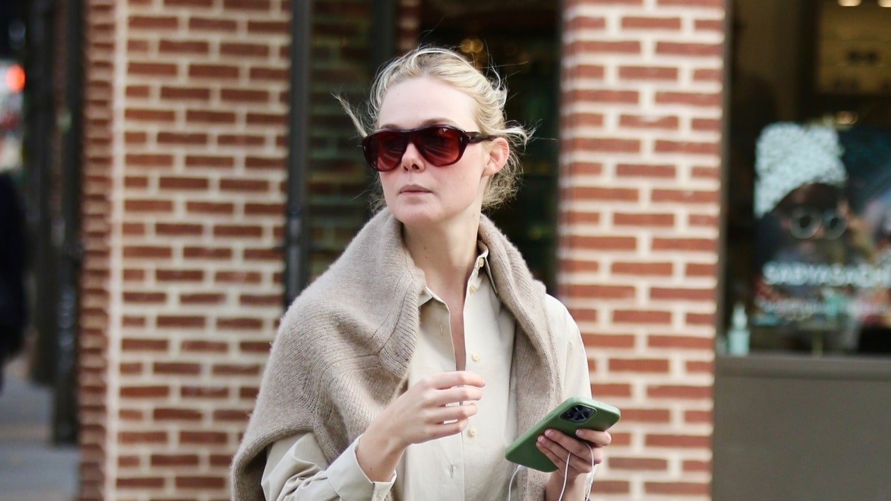 Elle Fanning Follows an Old-School Fashion Rule