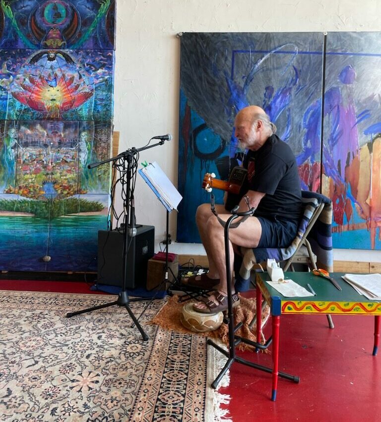 House fire inspires coast artist Bill Kucha’s ‘reboot’ from activist to ‘artivist’