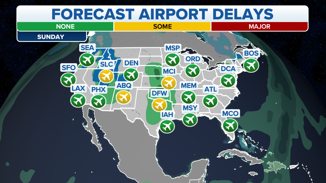 Thanksgiving travel troubles: Where weather could cause problems for flights, roads during holiday week