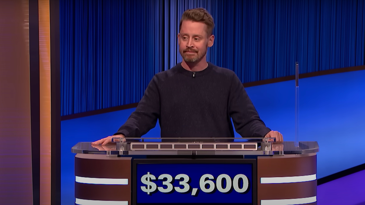 Macaulay Culkin did pretty well on Celebrity Jeopardy!