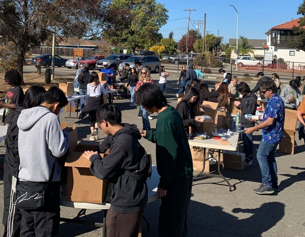 Alameda Scouts Collect Almost 13,000 Pounds of Food