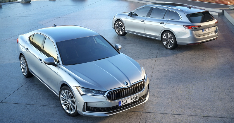 Skoda Superb คู่หู Sedan-Estate ที่ยังมีลมหายใจต่อ ขุมพลัง Plug-in hybrid แรงสุด 204 แรงม้า