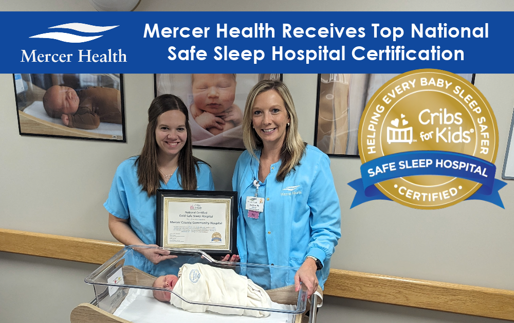 Mercer Health Receives Top National Safe Sleep Hospital Certification