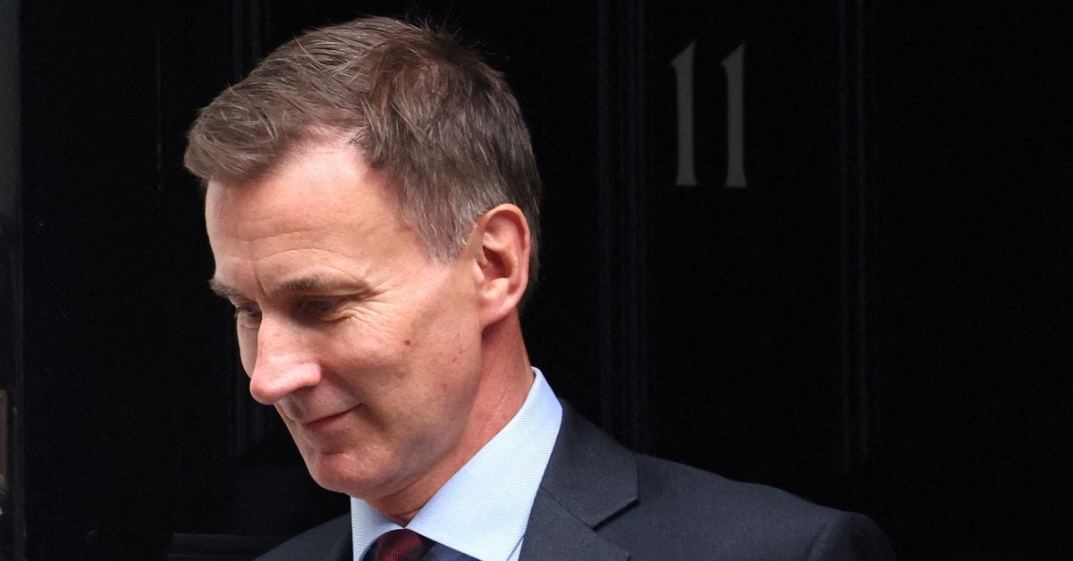 UK’s Hunt says won’t implement tax cuts that fuel inflation