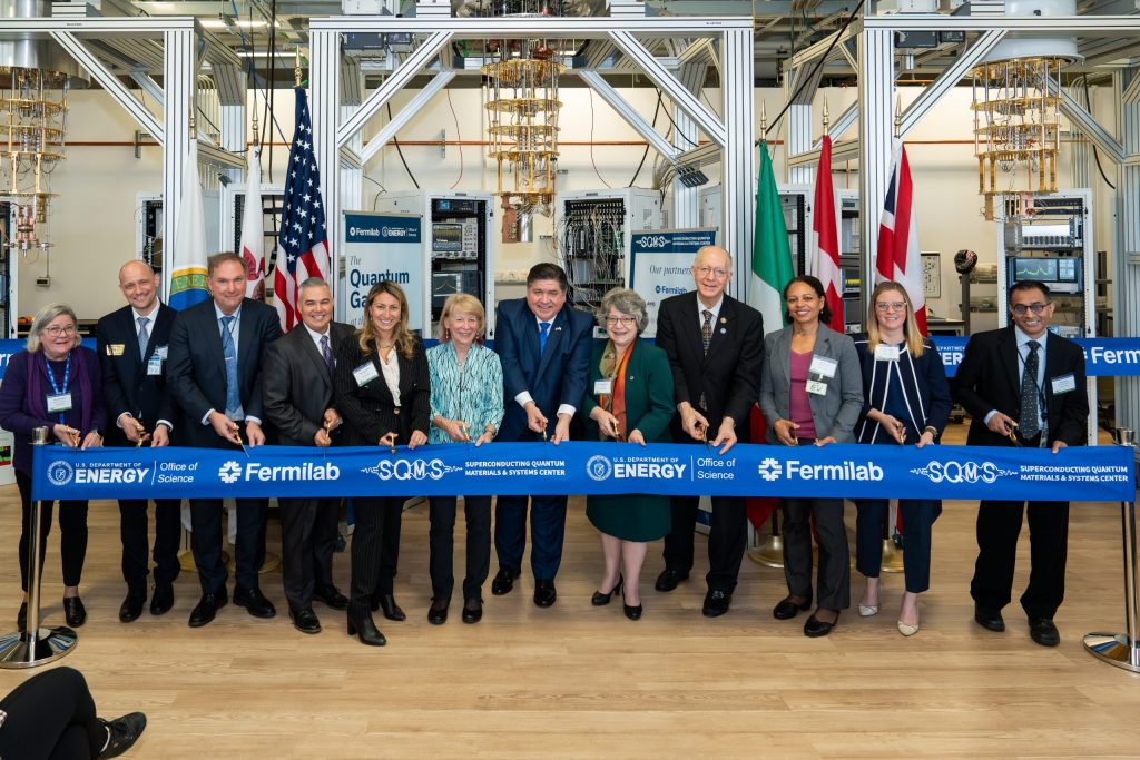 Fermilab’s SQMS Center inaugurates quantum information science and technology facility: “The Quantum Garage”