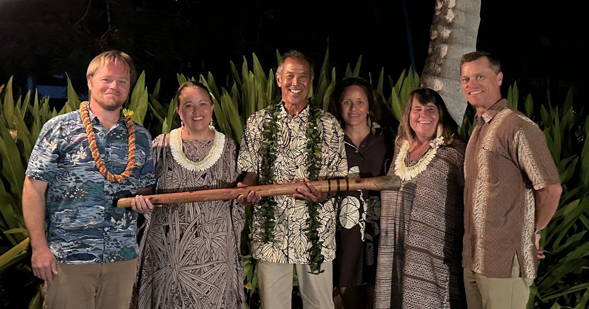 David Okita Receives The Nature Conservancy’s Kāko‘o ‘Āina Award