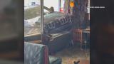 Car crashes through wall of Albuquerque diner