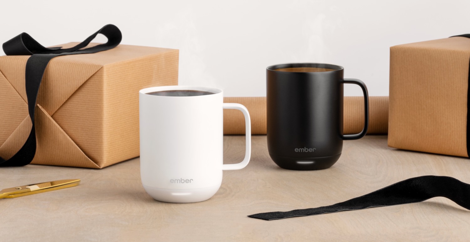 Ember’s mugs can keep your tea or coffee hot from the first sip to the last