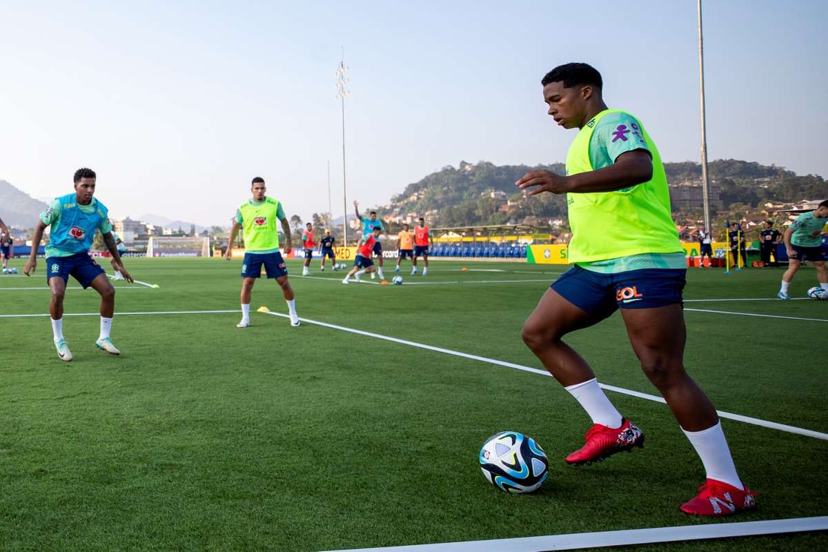 Colômbia x Brasil: olhos voltados para o jovem Endrick e ‘futuro’ trio do Real