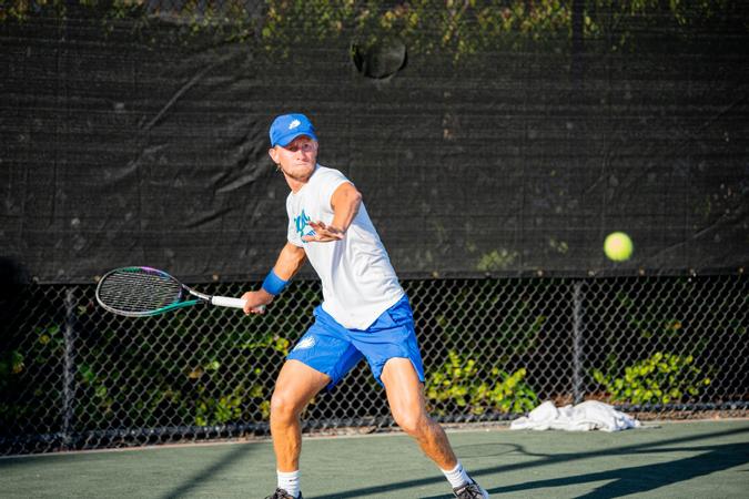 Men’s Tennis wrap up Bonita Bay with four wins over Virginia Tech