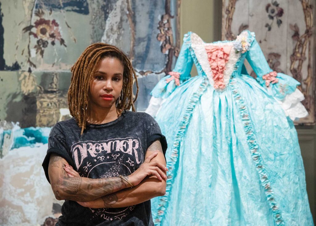 Haitian artist uses fashion to probe power structures in ‘Rewriting History’ at Gardner Museum – The Bay State Banner