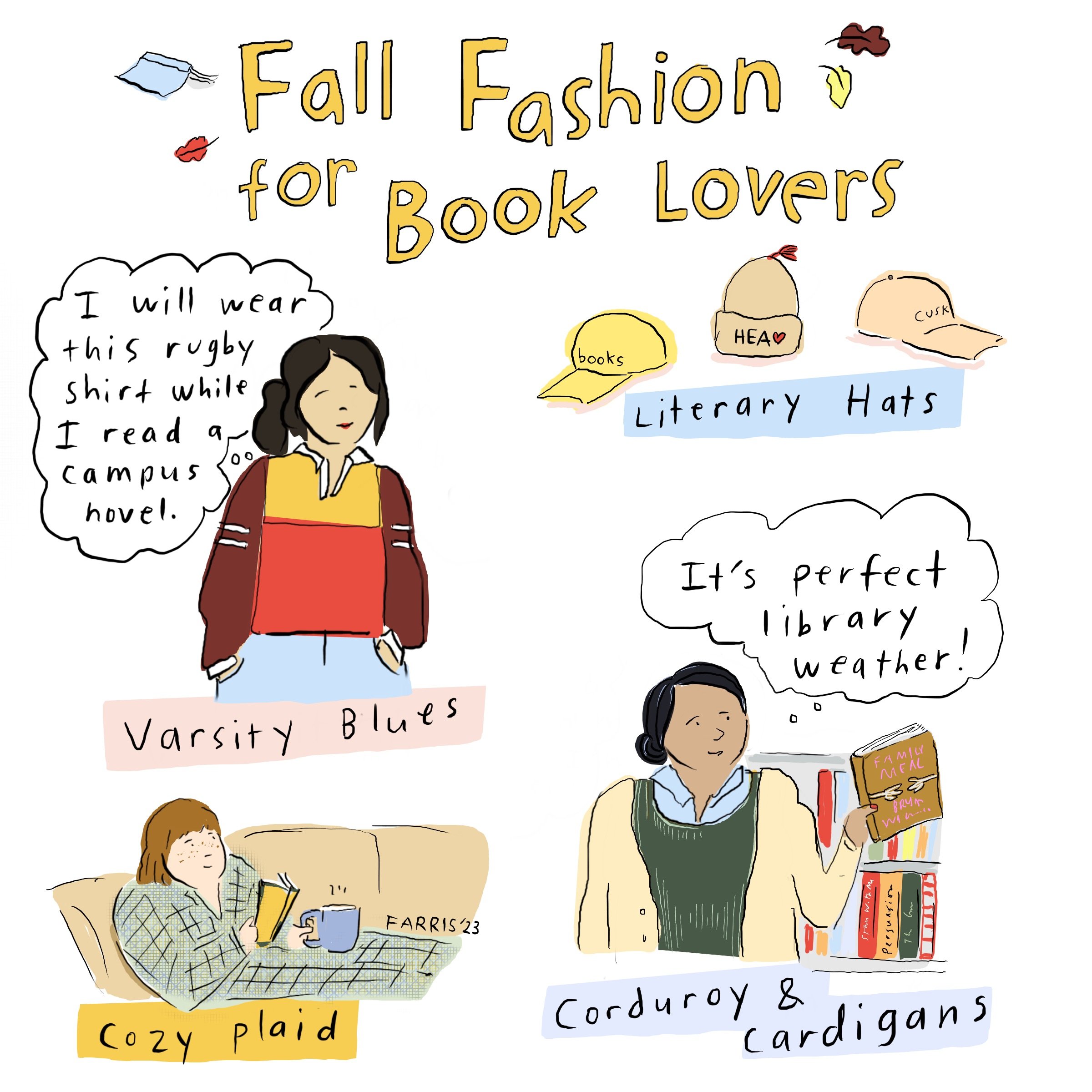 Fall Fashion for Book Lovers