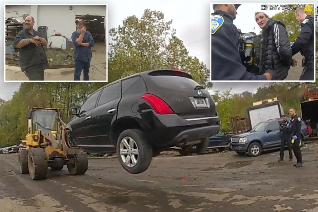 Ohio car theft suspect foiled by quick-thinking forklift operator who…