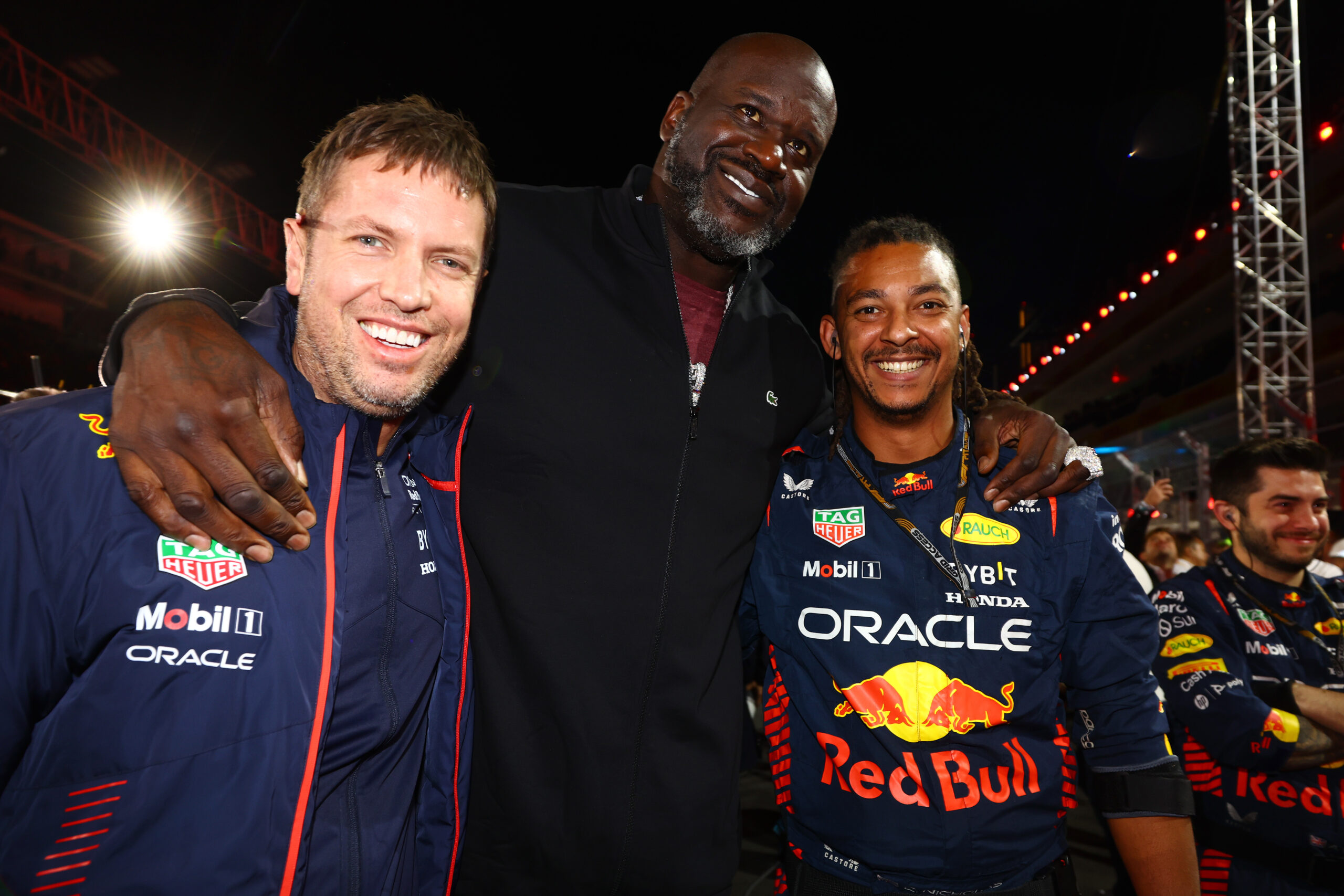 11 celebrities who attended the F1 Las Vegas Grand Prix, from Shaq to Rihanna