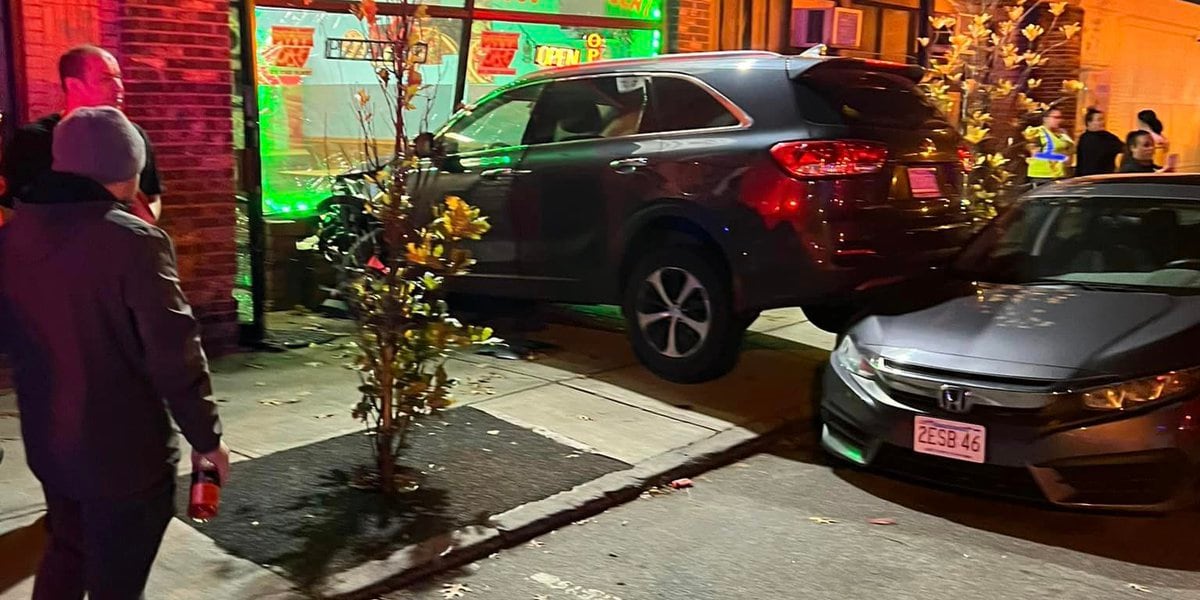 New details have emerged following multi-car crash into Springfield pizza shop