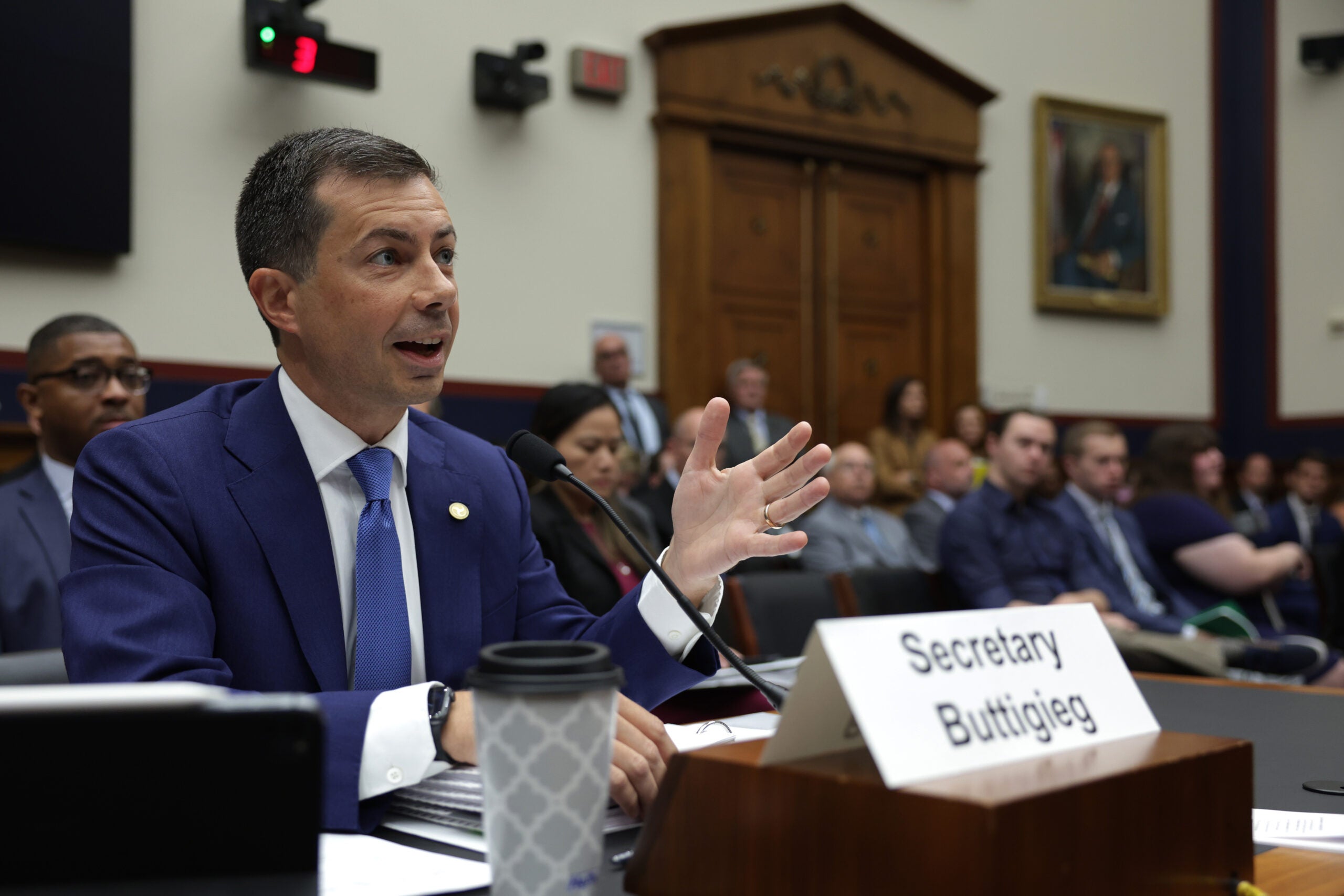 DOT Secretary Pete Buttigieg tells TPG air travel is improving, but air traffic control issues linger