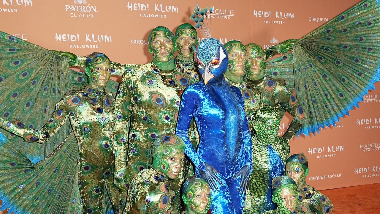 Heidi Klum Stuns Fans As a Peacock at Her Annual Halloween Party: PICS