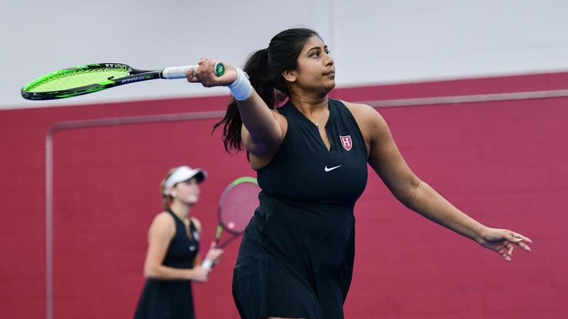 Women’s Tennis Adds Six More Wins in Day Two of the Harvard Invite