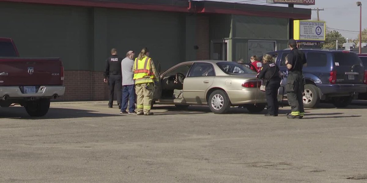 No injuries reported after car hits side of Barrel Bar