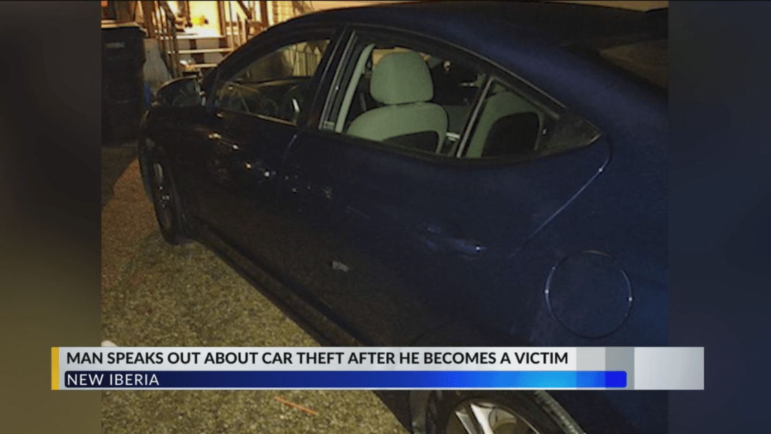 New Iberia man frustrated with car thefts targeting Kia and Hyundai