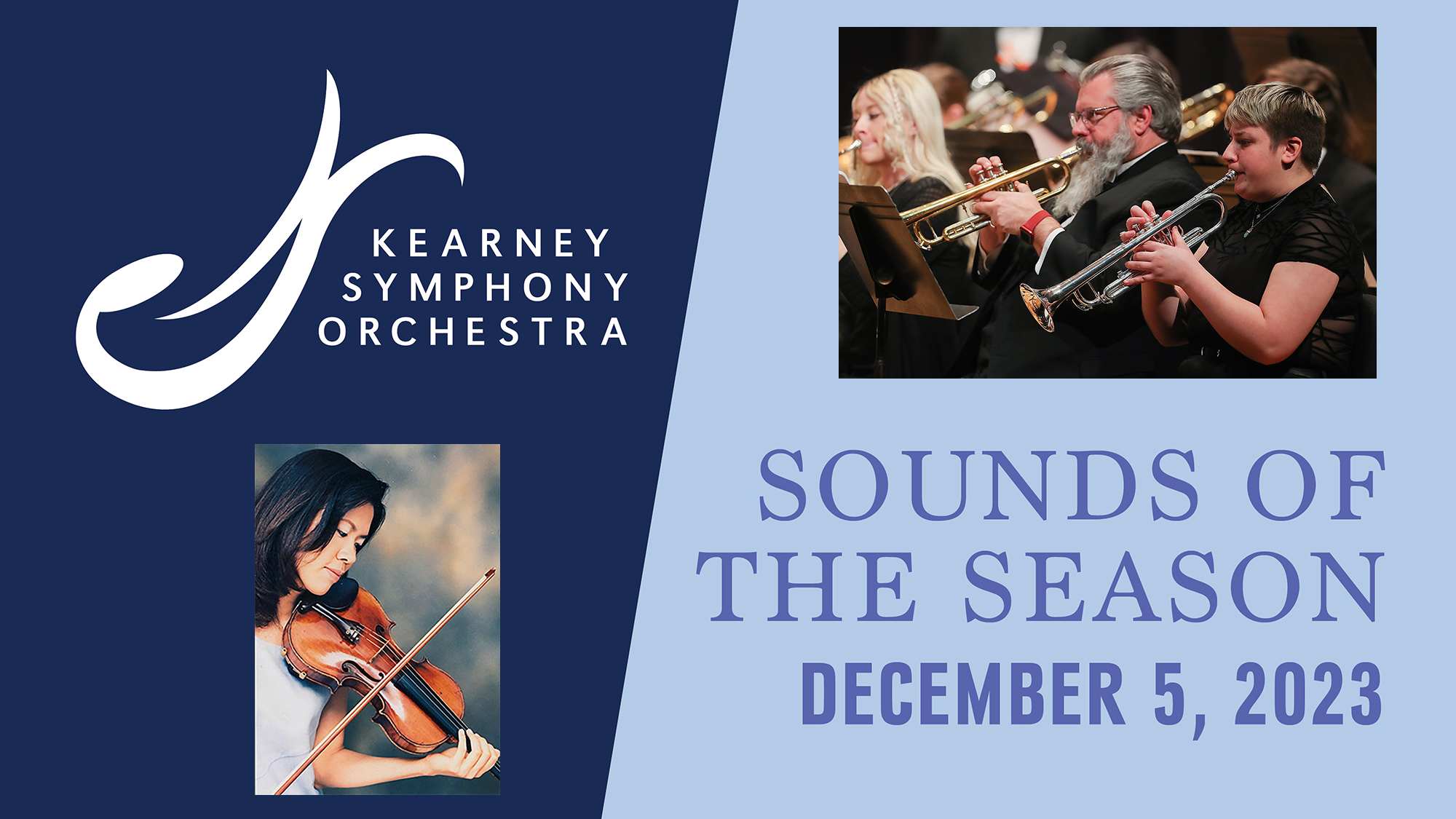 Kearney Symphony Orchestra performing holiday concert
