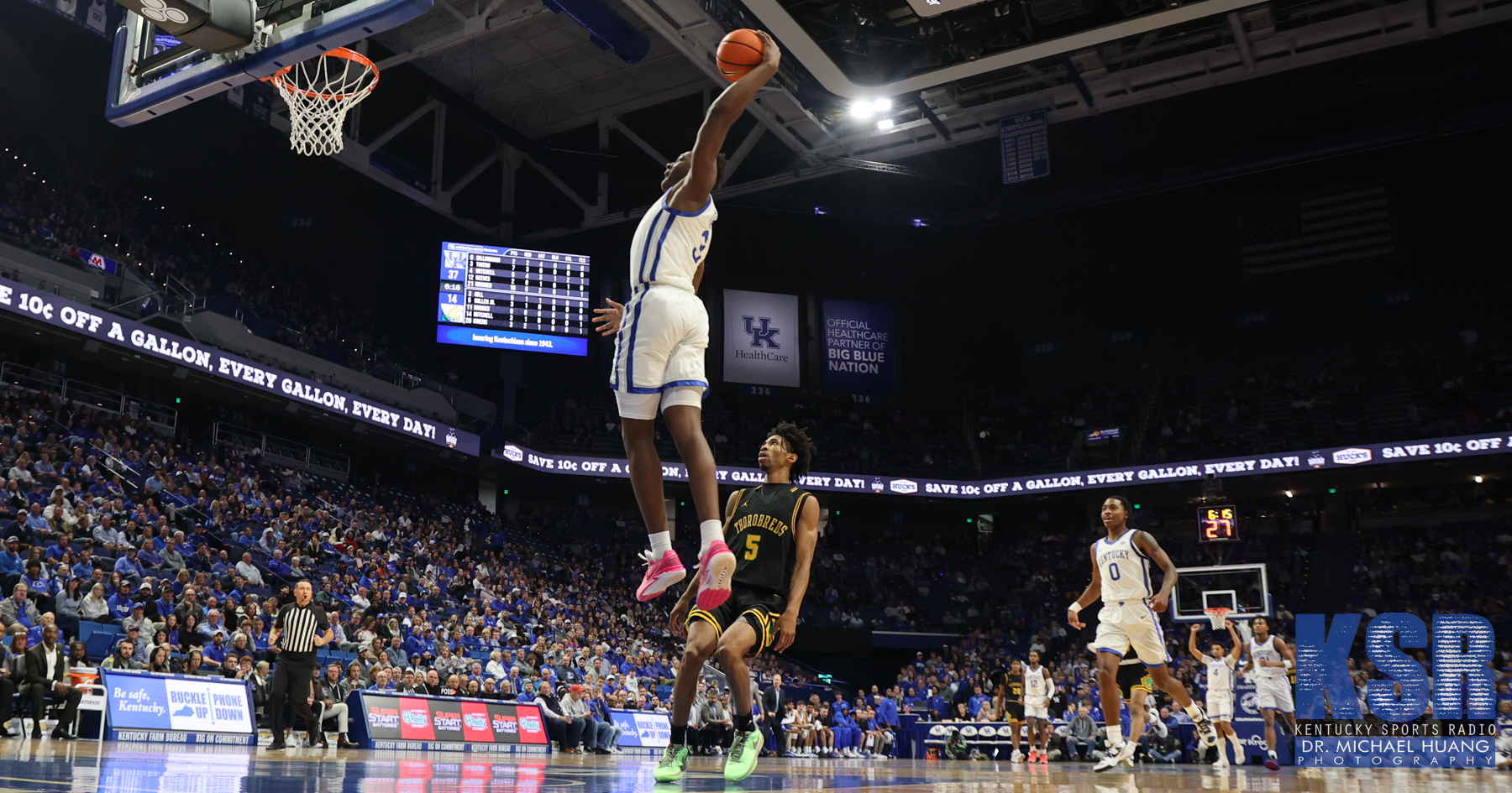 John Calipari believes Adou Thiero could be among college basketball’s best finishers