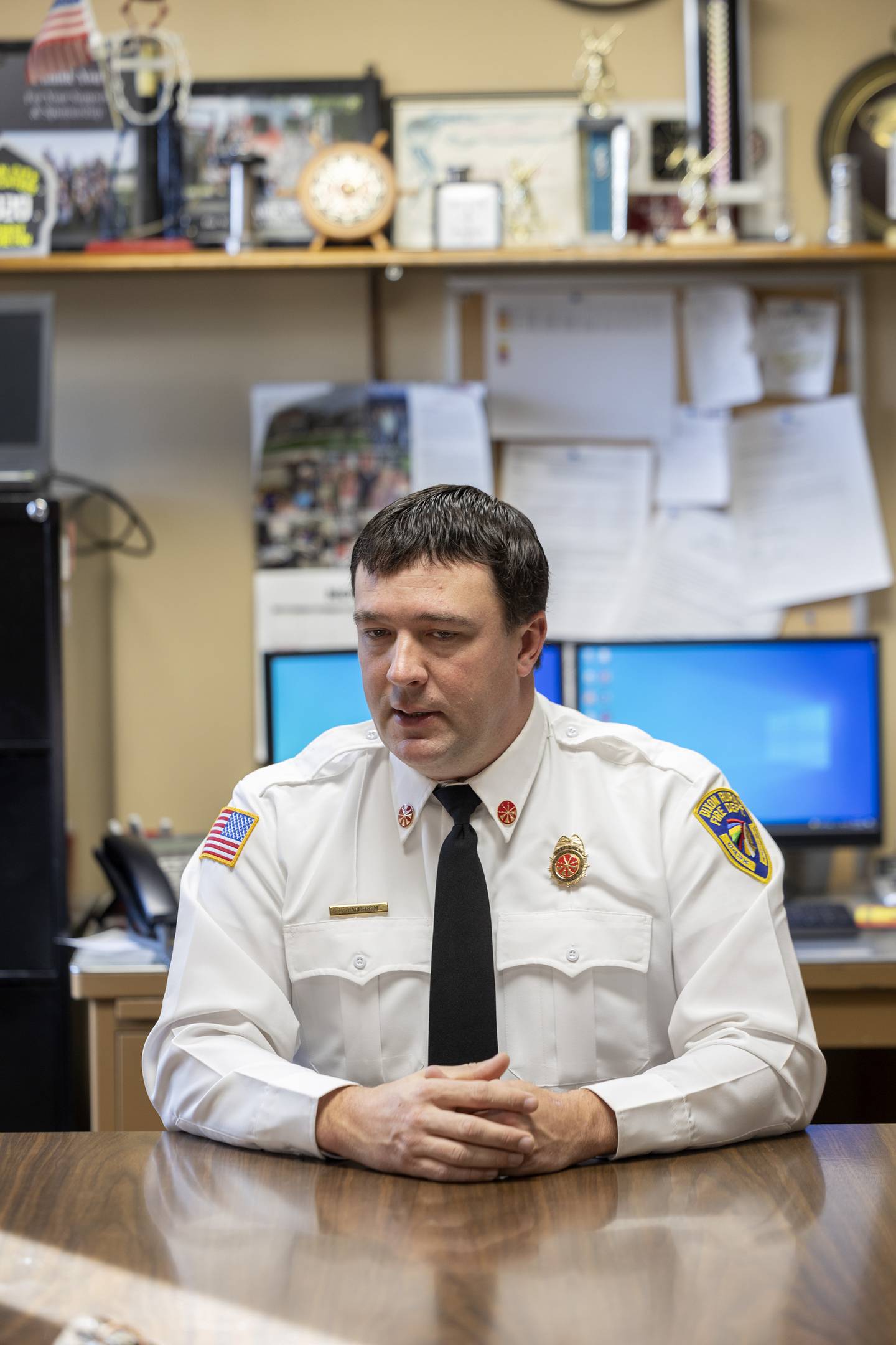 Dustin Dahlstrom selected next Dixon Rural fire chief