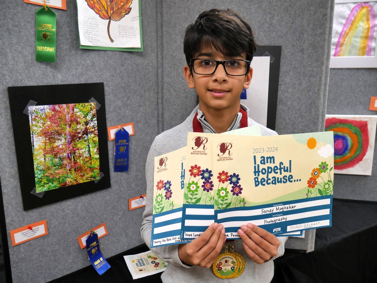 Orange Schools students recognized for projects in Reflections Program