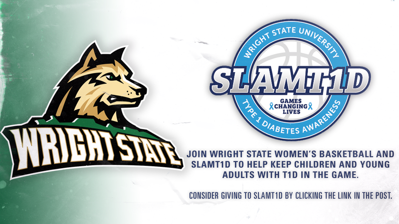 Women’s Basketball partners with SlamT1D for Diabetes Awareness Night – Wright State University Athletics