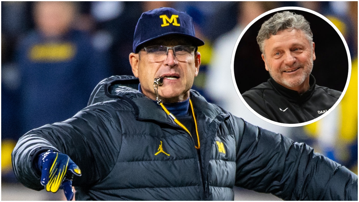 Oakland Basketball Coach Takes Hilarious Shot At Michigan