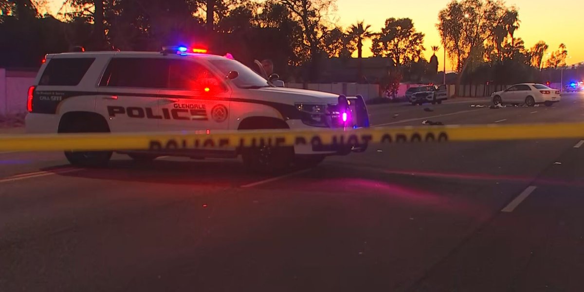 Man dead after being hit by car in Glendale