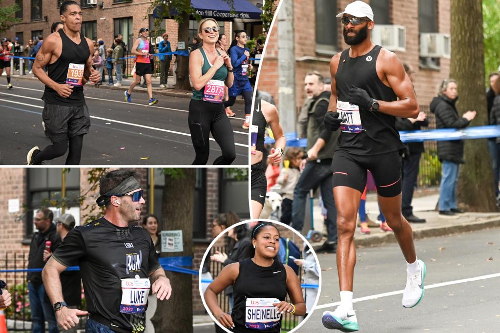 2023 NYC Marathon: How celebrities including Amy Robach and T.J….