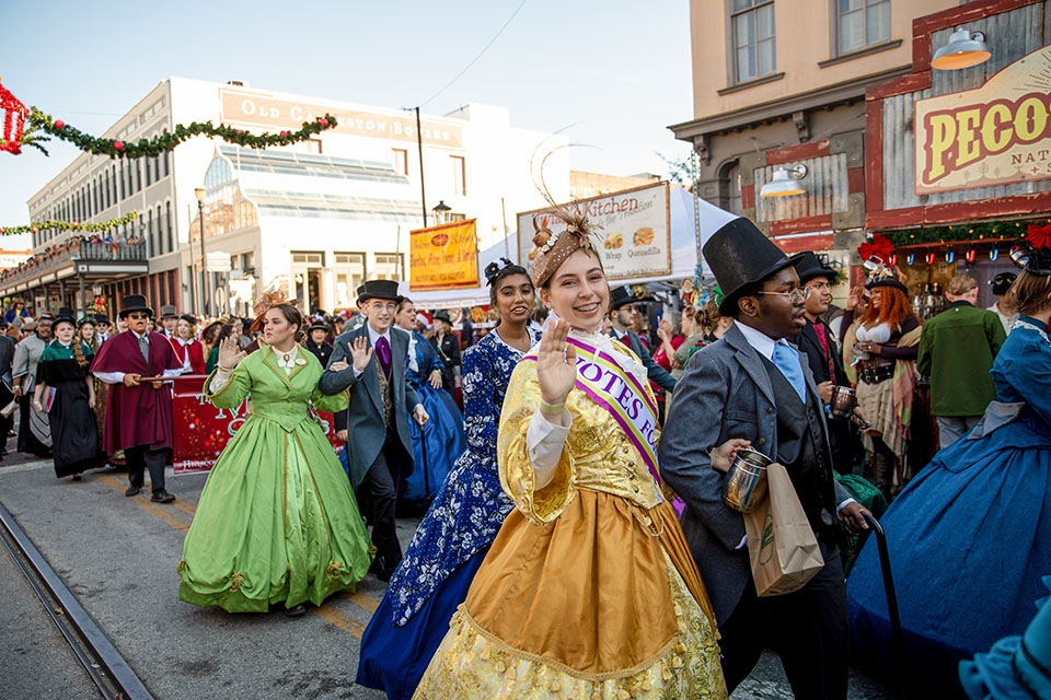 Galveston celebrates 50 years of “Dickens on the Strand”