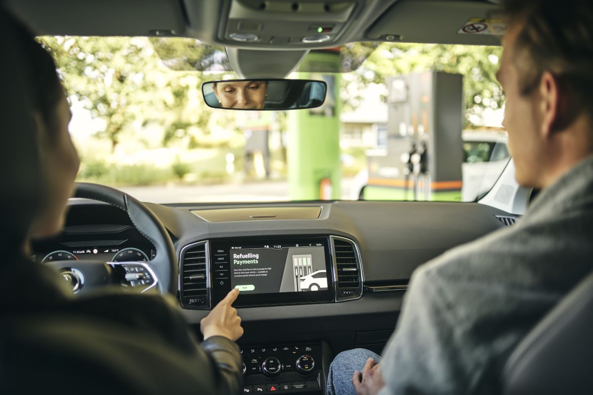 Skoda Adds Fueling to In-Car Payment App