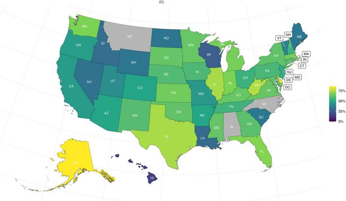 Inconsistent uptake of US Federal Child and Adult Care Food Program means children lack access to nutritious food